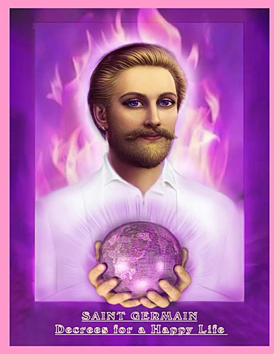 Saint Germain: Decrees for a Happy Life