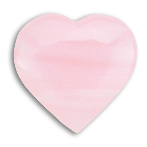 Pink Calcite Heart