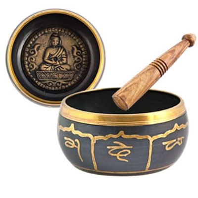 Lord Buddha Tibetan Meditation Singing Bowl - 6 inch
