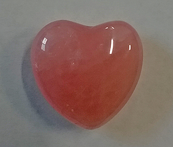 Small Rose Quartz Hearts