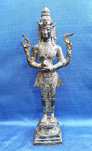 Hindu God Metal Statue