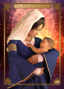 Mary, Mother of Jesus the Christ 5x7