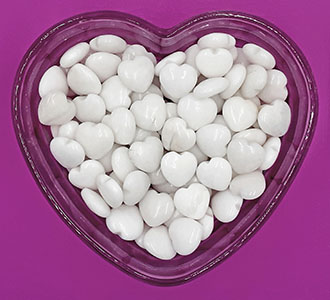 Soul-Raising Session Talisman - Small White Jade Heart