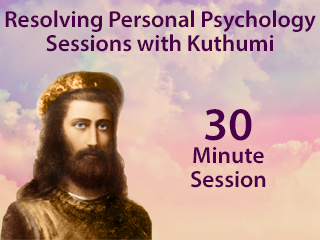 Resolving Personal Psychology Sessions with Kuthumi - 30 Minutes