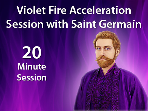 Violet Fire Acceleration Session with Saint Germain - 20 Minutes