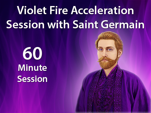 Violet Fire Acceleration Session with Saint Germain - 60 Minutes